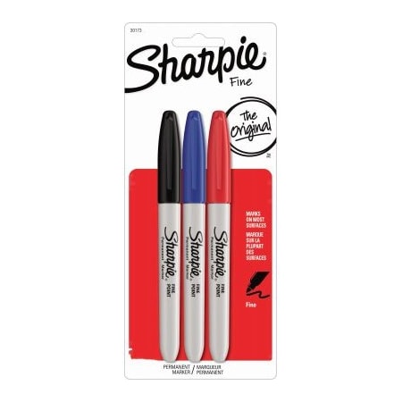 Newell Brands Fine PT Marker, 3PK 30173PP