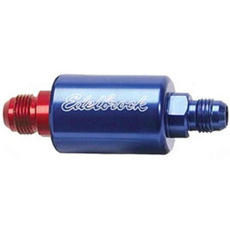 Edelbrock Replacement Anodized Filter - Aluminum Blue E11-8130