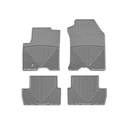 Weathertech Grey, Front and Rear All Weather Floor Mats W98GR-W210GR