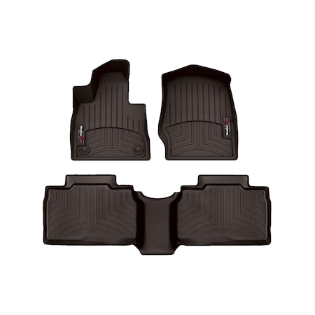 Weathertech Cocoa, Front and Rear Floorliners 4717161-4715752