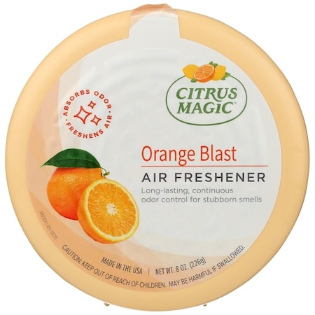 Citrus Magic Air Freshener, 8 oz, Orange Blast, 42 to 56 days-Day Freshness 616472926