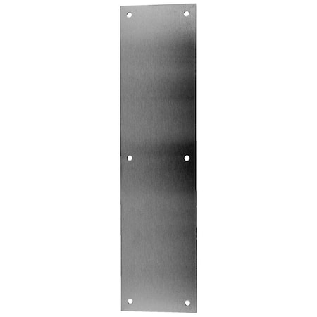 Heat Wave 72-628 6 x 16 in. Aluminum Push Plate - Aluminum - 6in. x 16in. HE2949735