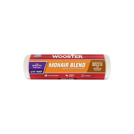 Wooster Mohair Blend 7'' x 1/4'' Woven Fabric Roller Cover R207-7