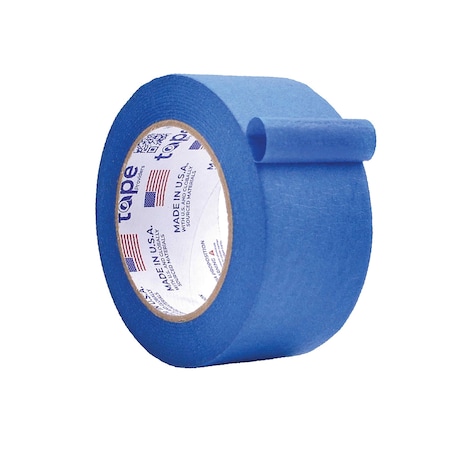 Wod Tape Blue Painters Tape - 2 inch x 60 yds. 24 Pack Thick & Wide Masking Tape, 24PK WOD PMT621-02000-24-60-BLU