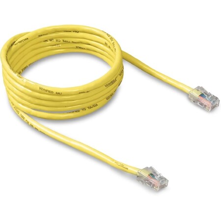 Belkin Patch Cable Rj-45 (M)/(M) 10 Ft Yellow A3L781-10-YLW
