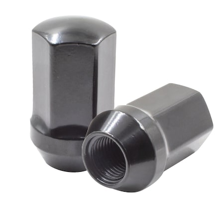 Coyote Wheel Accessories LUG NUTS, Steel, 1.66 in, 9/16x18 531167BLK
