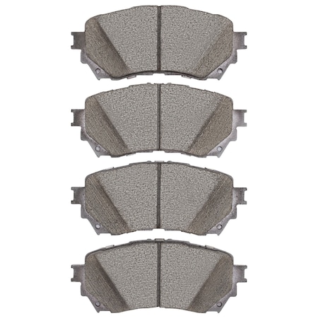 Dynamic Friction Co DFC 5000 Advanced Brake Pads - Ceramic 1551-1711-00