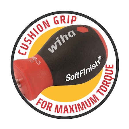Wiha Screwdriver, TorxPlus, IP15, Round 36238