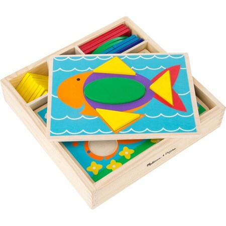 Melissa & Doug Beginner Pattern Blocks 528