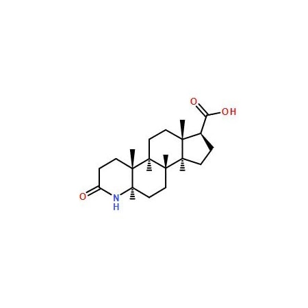 Ak Scientific 4-Aza-5alpha-androstan-3-one-17beta-carboxylic acid (100mg), CAS 103335-55-3 R785-100mg