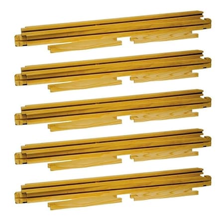 Harvest Lane Honey Bee Hive Frame, Wood, For: Standard Langstroth Designed Hives WWFDU-101-5