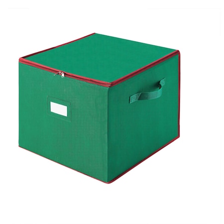 Tiny Tim Totes Ornament Storage Box Holiday Organizer with 75 Compartments, Dividers for Bulbs and Decorations 83-DT5536