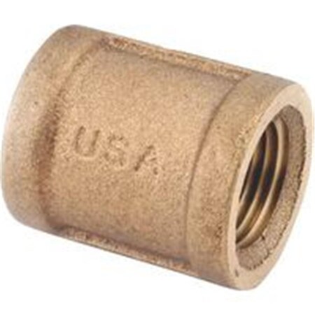 Anderson Metals Corp Coupling Brass 1/2Fpt 73810308 8352536