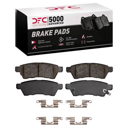 Dfc 5000 Advanced Disc Brake Pad Set,  1551-1100-01