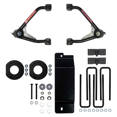 Superjock C14350A 3.5 in. Component Box with Upper Control Arms SU3576716