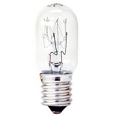 Ge 10692 Light Bulb, 25 W, T7 Lamp, E17 Intermediate Lamp Base, 195 Lumens, 1000 hr Average Life 84141