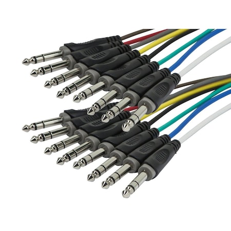Monoprice Trs, M, To Trs, M, Snake Cable 8 Chan 1M 601191