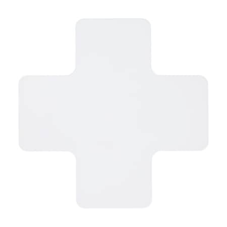 Brady ToughStripe Max Floor Marking Cross 2 in W x 5 in H White, 20PK 177106