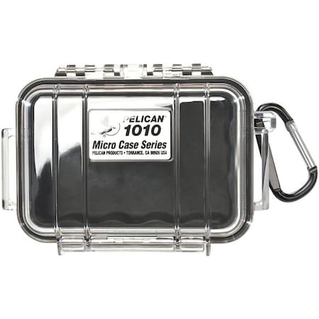 Pelican Products Pelican 1010 Carrying Case iPod - Black, Clear - 5.9" Height x 4.1" Width x 2.1" Depth 1010-025-110