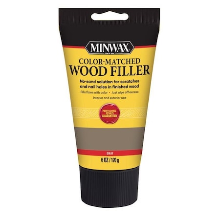 Minwax Color Matched Gray Wood Filler 6 oz 448550000