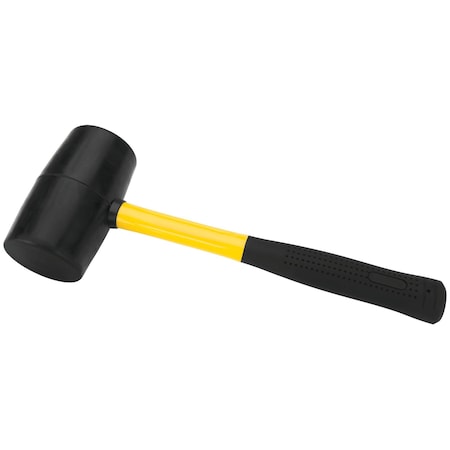 Performance Tool 32 oz. Rubber Mallet with Fiberglass Handle M7132