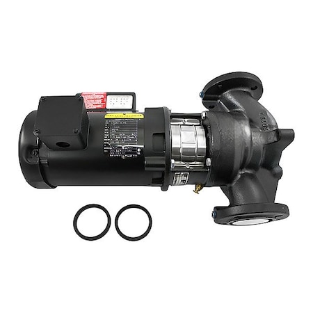 Grundfos Circulating Pump, Flange, 3/4hp, 208-230VAC 96411810