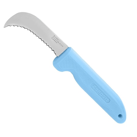 Zenport Harvest Utility Knife, Serrated Stainless Steel Blade, 24PK K104-B