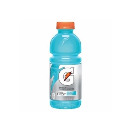 Gatorade 20 oz Wide Mouth Bottle, Glacier Freeze, 24PK 308-32486