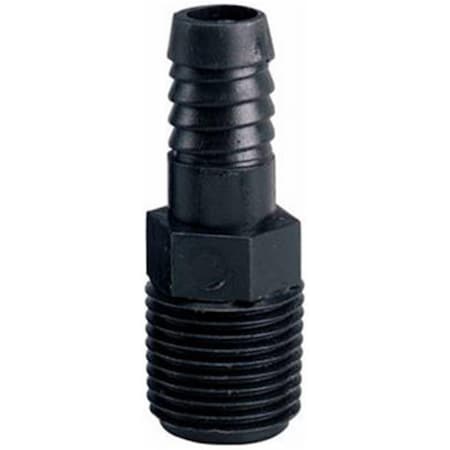 Protectionpro 0.5 in. Male National Pipe Thread Barb Adapter PR574337