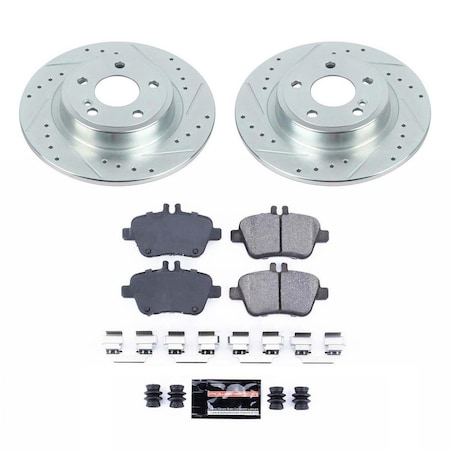 Powerstop Powerstop  Z23 Evolution Brake Kit for 2019 Chevrolet Tahoe PPV PSBK7377
