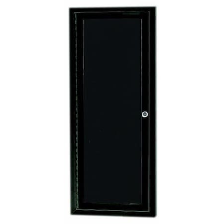 Aarco Outdoor Enclosed Directory w/ Al Frame, Bronze Anodized, Letter Panel is Black Vinyl, 36''Hx12''W OADC3612BA