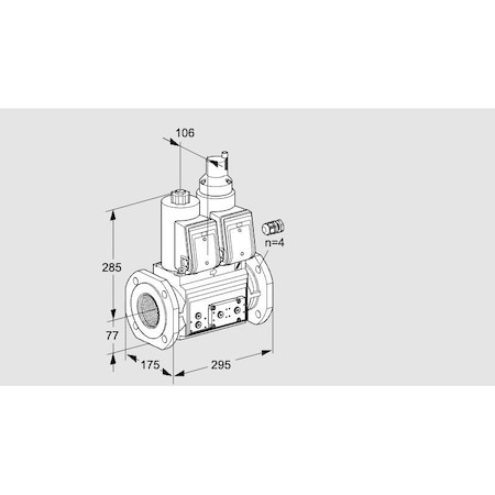 Honeywell Kromschroder VCS 665F05NLWR3E/PPPP/PPPP KS88202749