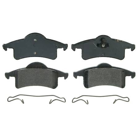 Wagner Brake QuickStop Rear Disc Brake Pad Set Semi-Metallic,  ZX791