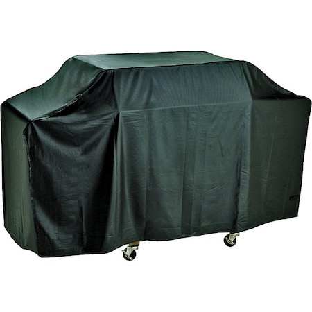 Omaha Grill Cover, 22 in W, 37 in H, Vinyl, Black SPC01-123L