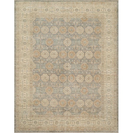 Loloi 5 ft. 6 in. x 8 ft. 6 in. Majestic Rectangular Shape Hand Knotted Area Rug- Storm and Beige MAJEMM-10SXBE5686