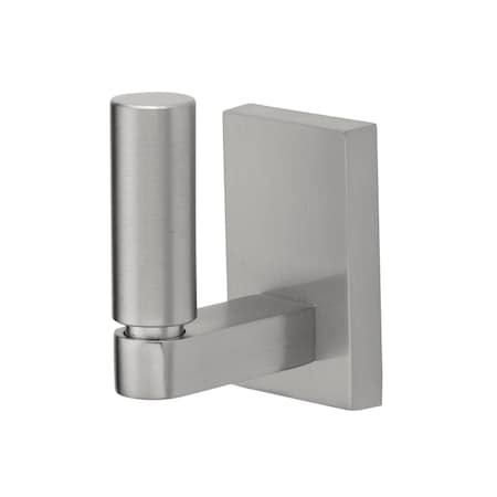 Gliderite Hardware Alpine Collection Robe Hook Satin Nickel Bathroom Hardware 9030-SQ-SN-1