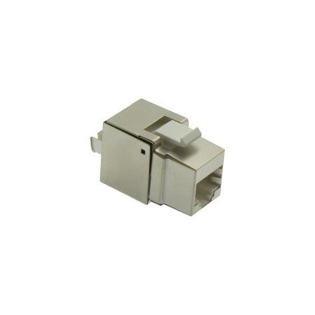 Cable Wholesale Shielded Cat6 Keystone Jack, RJ45 Female to 110 Punch Down 326-521