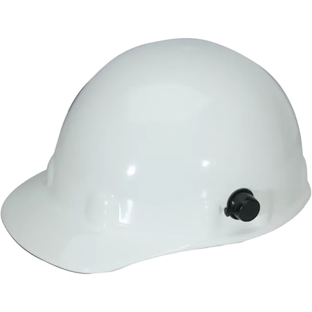 Fibre-Metal By Honeywell Type I, Non-Vented, Cap-Style Smooth Dome Hard Hat w/Heat Resistant Thermoplastic HDPE Shell, 8-Point E2QSW01A000