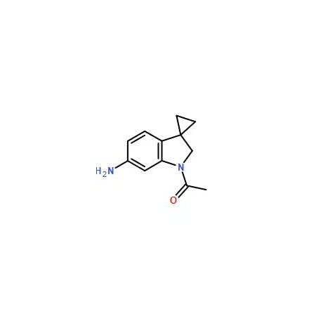 Ak Scientific 1-(6'-Aminospiro[cyclopropane-1, 3'-indolin]-1'-yl)ethanone (5g), CAS 645419-13-2 W7613-5g
