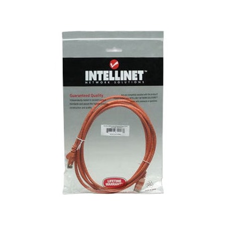 Intellinet Network Solutions 10 FT ORANGE CAT6 SNAGLESS PATCH CABLE 342278