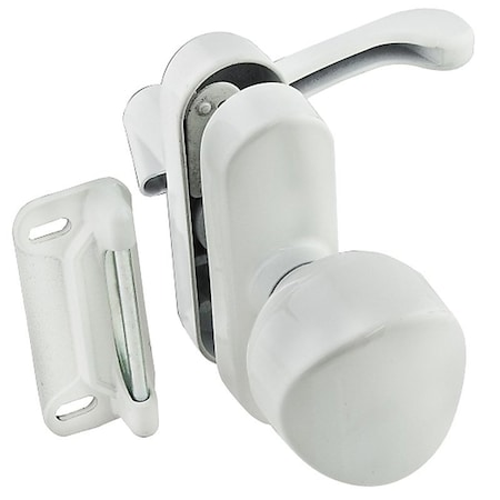 National Hardware Latch Knob White N262-162