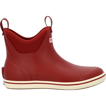 Xtratuf Men's Ankle Deck Boot, Rust Red, Size 13 XMAB602