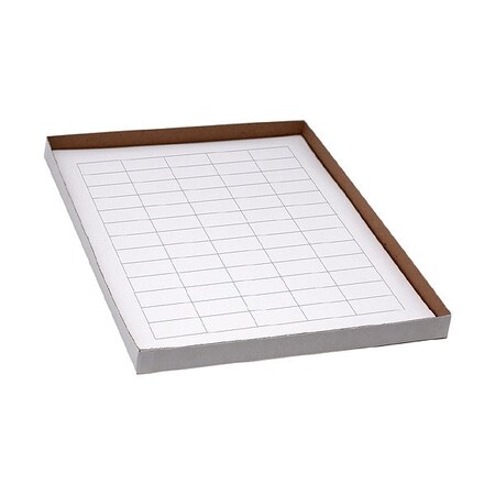 Zoro Select Cyro Label, White, Polypropylene, PK20 GRAING-C73