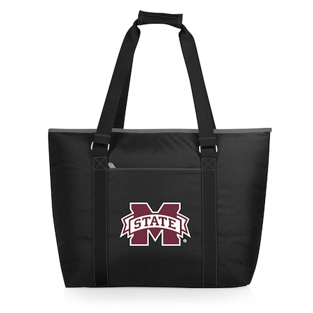 Picnic Time Family Of Brands NCAA Mississippi State Bulldogs Tahoe XL Tote Cooler Bag - Soft Cooler Bag - Picnic Cooler, Black 598-00-175-384-0