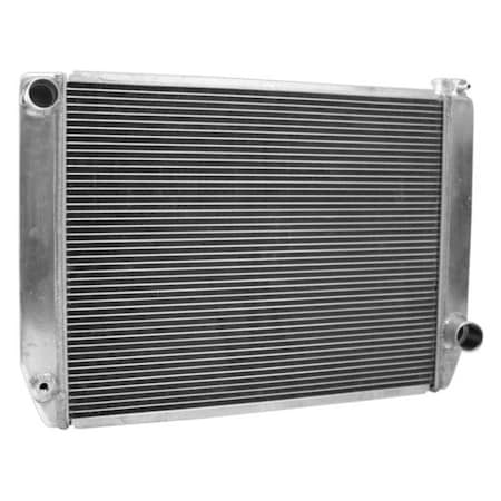 Griffin Products Griffin 1-55242-X 19 x 27.5 in. Aluminum Universal Fit Radiator with 1.25 in. Tubes for GM Model GRI155242X