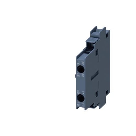 Siemens first lateral auxiliary switch 2 NC contacts, screw terminal 3RH1921-1EA02