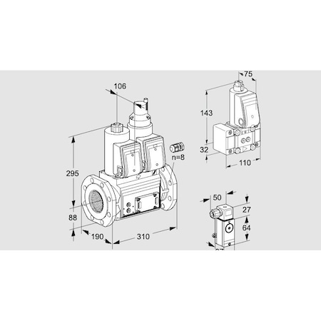 Honeywell Kromschroder VCS780F05NLWR3E/4-B-/2-PP KS88204072