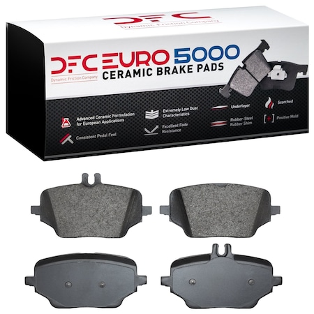 Dfc 5000 Euro Ceramic Disc Brake Pad Set,  1600-2235-00