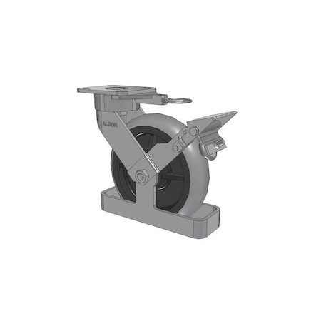 Albion Caster, Maintenance-Free, 8x2, 28XR08228S01LFBKTO 28XR08228S01LFBKTO
