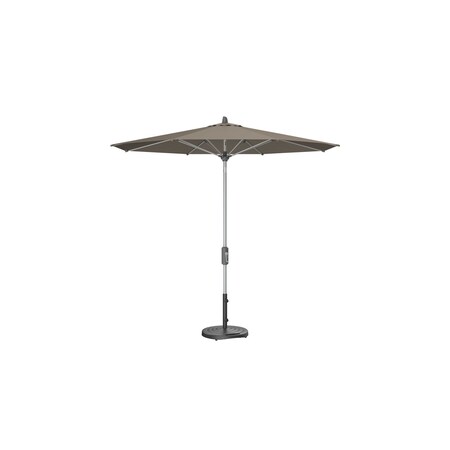 Treasure Garden 9 ft Patio Umbella, aluminum, fiberglass ribs, outdoor, Cast Ash UM840-SS 40428 Cast Ash